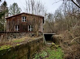 Wassermühle Usadel die Nonnenmühle - Mahlarche zum Turbinenschacht 2025