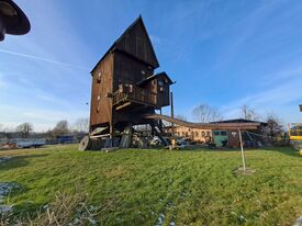 Windmühle Steffenshagen - Ansicht der Rückseite 2025