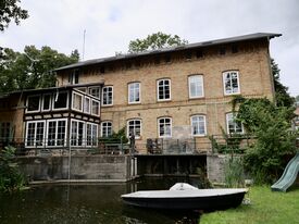 Wassermühle Dobbertin die Neue Mühle - Rückseite der Mühle 2025
