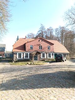 Wassermühle Lübberstorf Alte Mühle - Ansicht von der Straße 2025