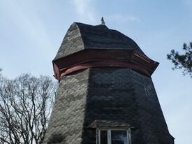 Windmühle Wieck a. Darß die Alte Mühle - Ansicht der Mühle mit alter Pommernkappe 2025
