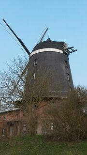Windmühle 5 in Woldegk die Seemühle - Seemühle ohne Windrose 2021