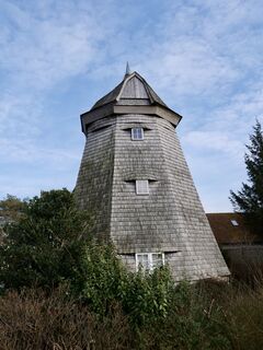 Windmühle Vitte - Ansicht Strandseite die Westseite 2025
