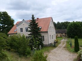 Wassermühle Canow - Straßenansicht Müllerhaus 2025