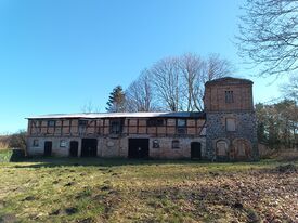 Rahtebur Stall/ Speicher- Ansicht von Stall und Speicher von Westen 2025