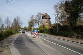 Windmühle Wustrow - Mühle an Hauptzufahrt zur Halbinsel Fischland/ Darß 2024