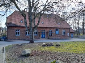 Wassermühle Dodow - Ansicht der Mühle mit Wohn- und Mühlenteil 2025