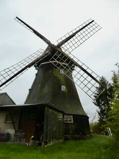 Windmühle Marlow, Hofseite 2023
