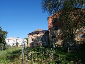 Speicher Wilmstorf - Blick zum Herrenhaus von Südost 2024