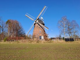 Windmühle Hagenow Heide - Ansicht der Mühle 2025