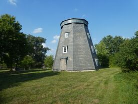 Windmühle Siedenbollentin - Ansicht der Mühle 2022