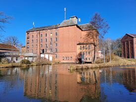Wassermühle in Neu Kaliß die Mühle Findenwirunshier - Ansicht der Mühle an der Elde 2025