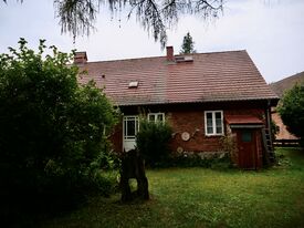 Wassermühle Herzwolde die Borkmühle - Ansicht Rückseite 2025