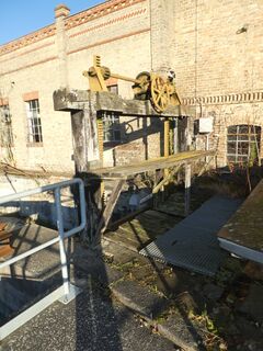 Wassermühle Warin - Schützanlage vor Turbinenhaus 2024