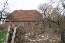 Wassermühle Roidin - Ansicht der Mühle vom Mühlenteich 2024