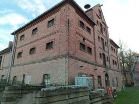 Speicher/ Mühle in Lüskow - typischer Speicherbau mit Lüftungsklappen 2024