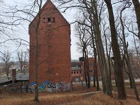 Wassermühle Neubukow - Ansicht Speicher Rückseite 2025