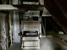 Wassermühle Friedland/ Meckl. - Mühlentechnik im Dachgeschoß 2023