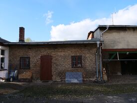 Windmühle Anklam - Hof Wirtschaftsgebäude ein Anbau an Windmühle 2024