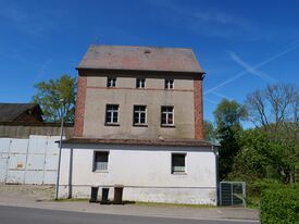 Motormühle Patzig - Ansicht von der Straße 2024