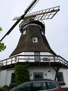 Windmühle Grevesmühlen - Ansicht Haupteingang Ostseite 2024