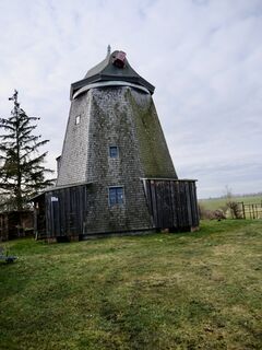 Windmühle1 Greifswald - Ansicht Zufahrtsseite von Osten 2024