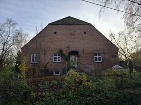 Motormühle Hermannshöhe - Ansicht Giebel heutiges Wohnteil 2024