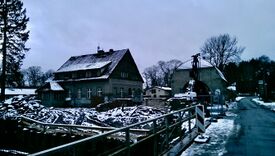 Fleether Mühle Mauerreste 20151013