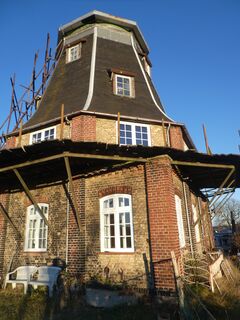 Windmühle Neukloster, Ostseite 2024