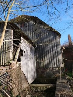 Wassermühle Reinshagen - Auslauf Unterwasser aus Radschauer 2025