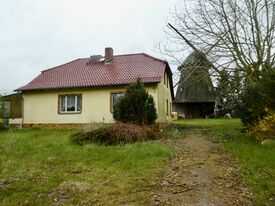 Windmühle Marlow, Zufahrt Mühlenhof 2023