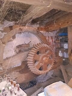 Wassermühle Klingendorf - Reste der Technik 2024