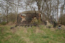 Windmühle 6 in Woldegk die Kreienbinksche Mühle - hochinteressanter Windmühlenstandort am Eingang der Stadt mit Resten des Turmes der Mühle 2024