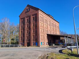 Wassermühle in Neu Kaliß die Mühle Findenwirunshier - Speicher von 1851 Ansicht 2025