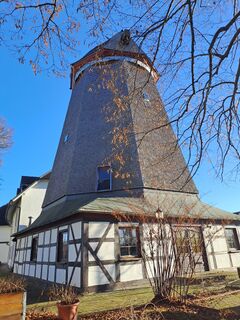 Windmühle Demmin - komplett erhaltenen Mühle mit hausartigen Unterbau 2025