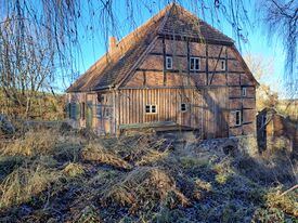 Wassermühle Roidin - Giebel Wasserseite 2025